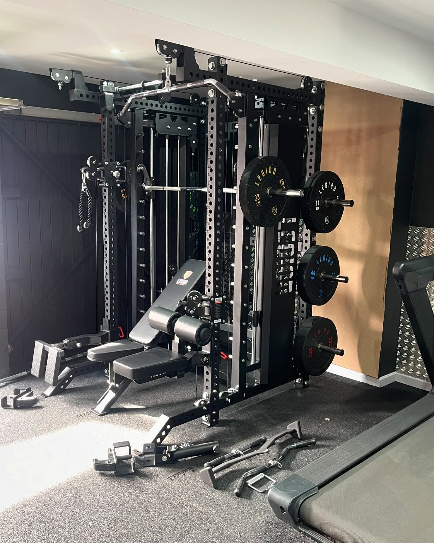 Complete Home Gym V3 Rack by Legion, used strength equipment for sale at TJ Gym Equipment