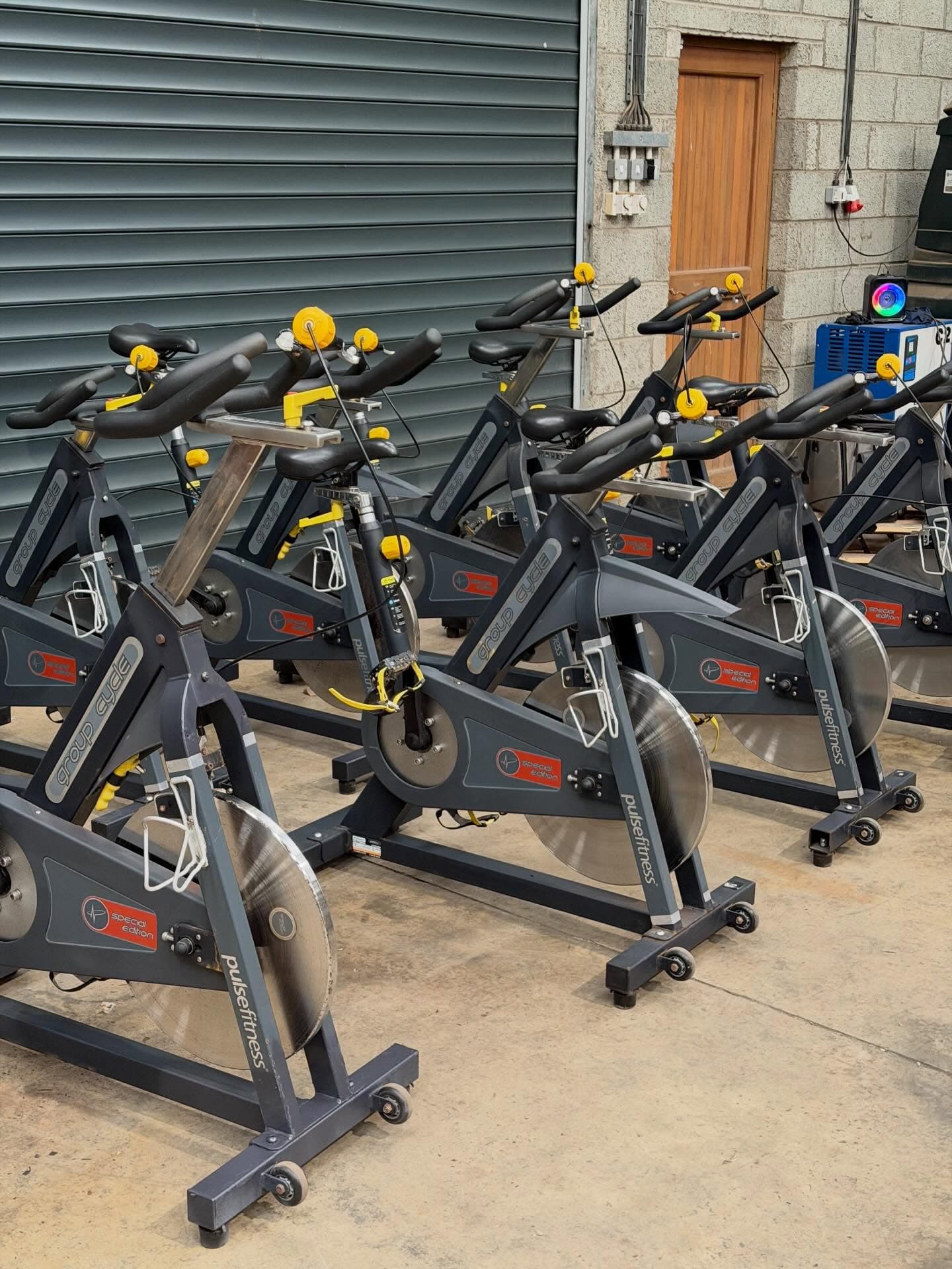 Spin Bikes, used cardio equipment for sale at TJ Gym Equipment